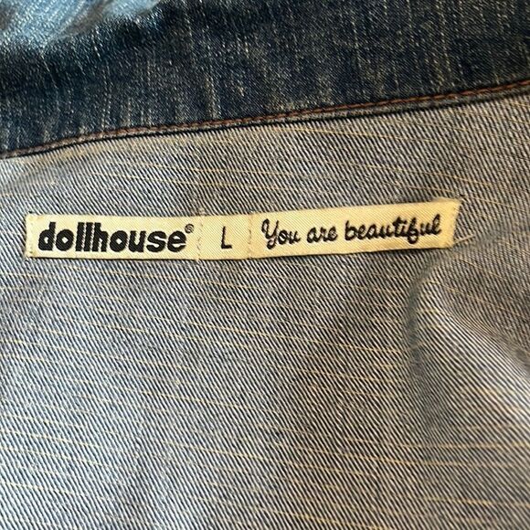 Dollhouse jeans jacket/ L / 💙 - Picture 15 of 16